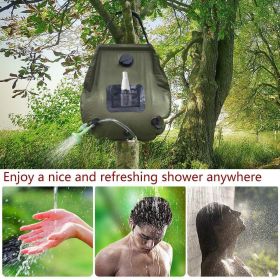 Outdoor Solar Concentrating Bath Bag Portable Shower Bag 20L