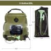 Outdoor Solar Concentrating Bath Bag Portable Shower Bag 20L